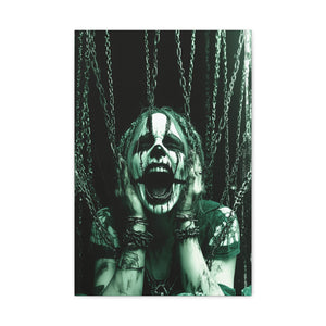 Gothic Art Canvas Print, Spooky Home Decor, Wall Art for Halloween, Unique Gift for Art Lovers, Dark Aesthetic Decoration