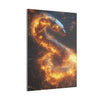 Canvas Art, Ophiuchus Astrological Sign, Stretched Canvas Print, AI Art, Matte Finish, Home Décor Wall Art