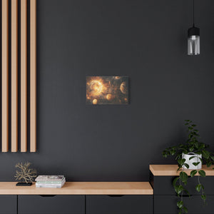 Celestial Canvas Wall Art, Cosmic Decor, Space Lover Gift, Galaxy Artwork, Home Decoration