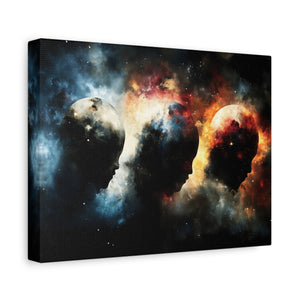 Cosmic Art Canvas, Space Home Decor, Astral Wall Art, Galaxy Prints, Modern Office Decor, Gift for Space Lovers, Unique Artwork