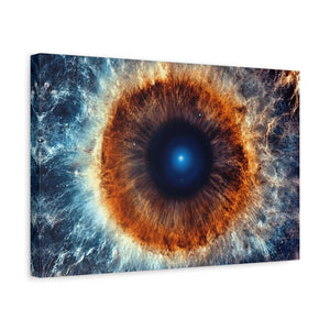 Galactic Eye Canvas Art, Cosmic Wall Decor, Space-Inspired Art, Unique Home Decor, Astronomical Gift Idea