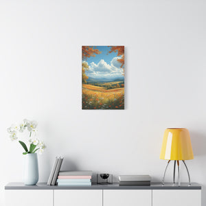 Autumn Landscape Canvas, Home Décor, Gift for Nature Lovers
