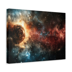 Cosmic Canvas Print, Wall Art, Outer Space Décor, Galaxy Artwork, Cosmic Home Décor