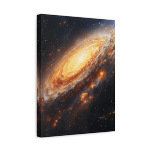 Galaxy Art Canvas Print, Cosmic Wall Decor, Space Lover Gift, Astronaut Home Decoration, Astrology Art