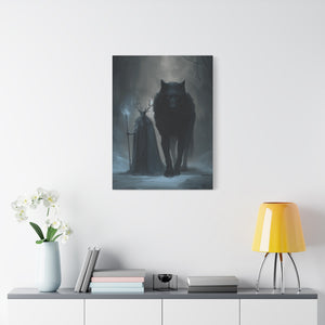 Mystical Fantasy Art Canvas, Wall Decor, Home Decoration, Gift for Fantasy Lovers, Dark Aesthetic Art