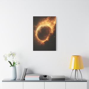 Galactic Wall Art Print, Cosmic Home Decor, Space Lover Gift, Modern Canvas Artwork