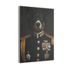 Australian Shepherd Military Wall Art - Patriotic Dog Decor for Army, Air Force, Navy, Marines