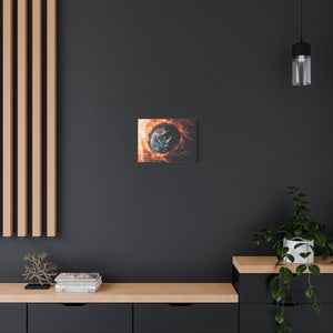 Artistic Canvas Wall Décor, Abstract Home Art, Modern Geometric Decor, Cosmic Art Print, Unique Gift for Art Lovers