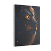 Canvas Art, Leo Astrological Sign, Stretched Canvas Print, AI Art, Matte Finish, Home Décor Wall Art