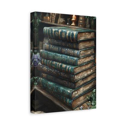 Artistic Book Canvas Print