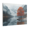 Autumn Décor, Canvas Art, AI Autumn Landscape, Nature Artwork Gift, Modern Wall Hanging, Unique Wall Art