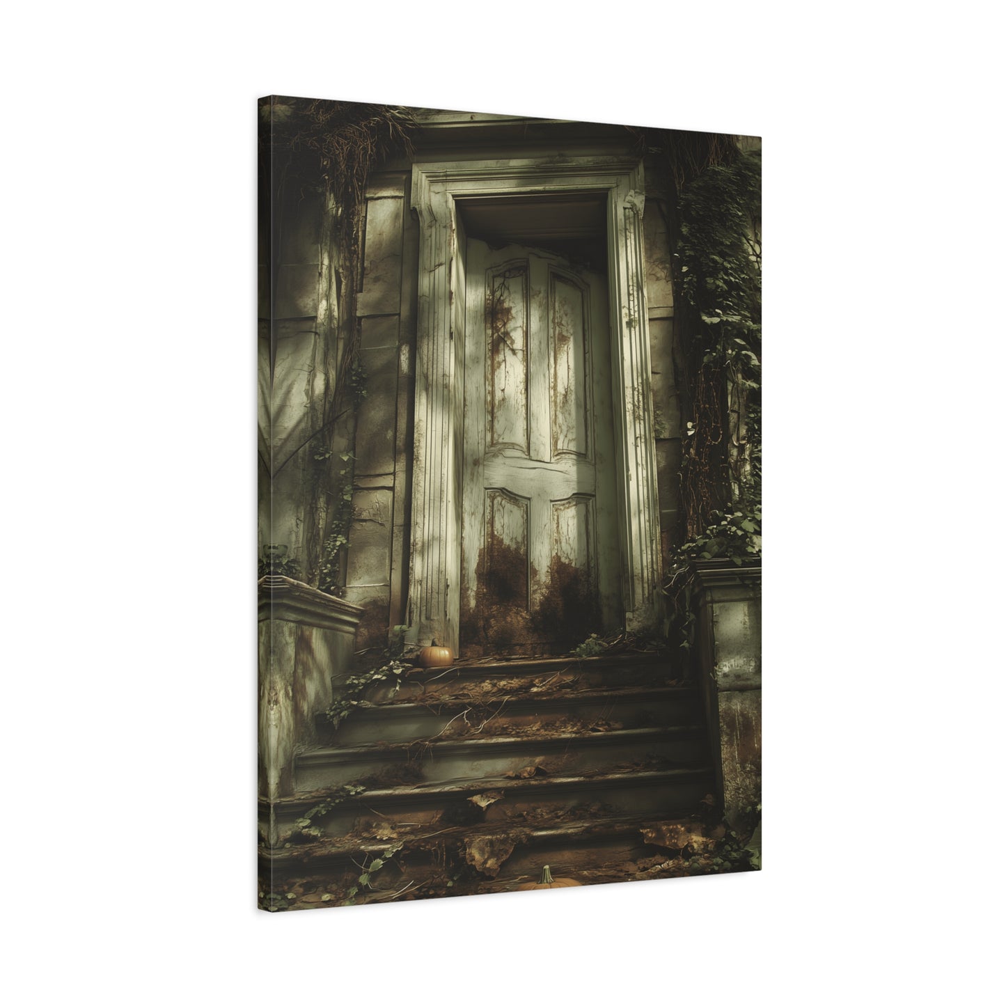 Mystical Doorway Canvas Art Print, Home Decor, Wall Art, Gift for Home, Haunted House Decor, Unique Artwork
