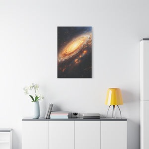 Galaxy Art Canvas Print, Cosmic Wall Decor, Space Lover Gift, Astronaut Home Decoration, Astrology Art
