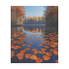 View details for AI Autumn Landscape Canvas Art for Nature Lovers and Modern Wall Décor