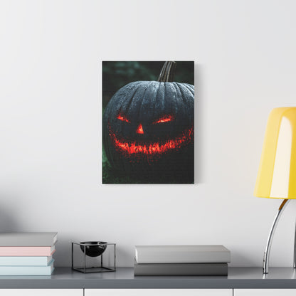 Spooky Halloween Canvas Art, Pumpkin Wall Decor for Fall, Haunted House Decoration, Halloween Gift, Trick-or-Treat Decor