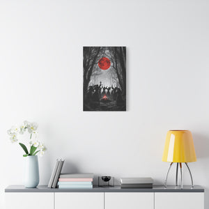 Mystical Forest Canvas Art, Wall Decor, Witchy Home Accent, Boho Decor, Spirit Circle Artwork