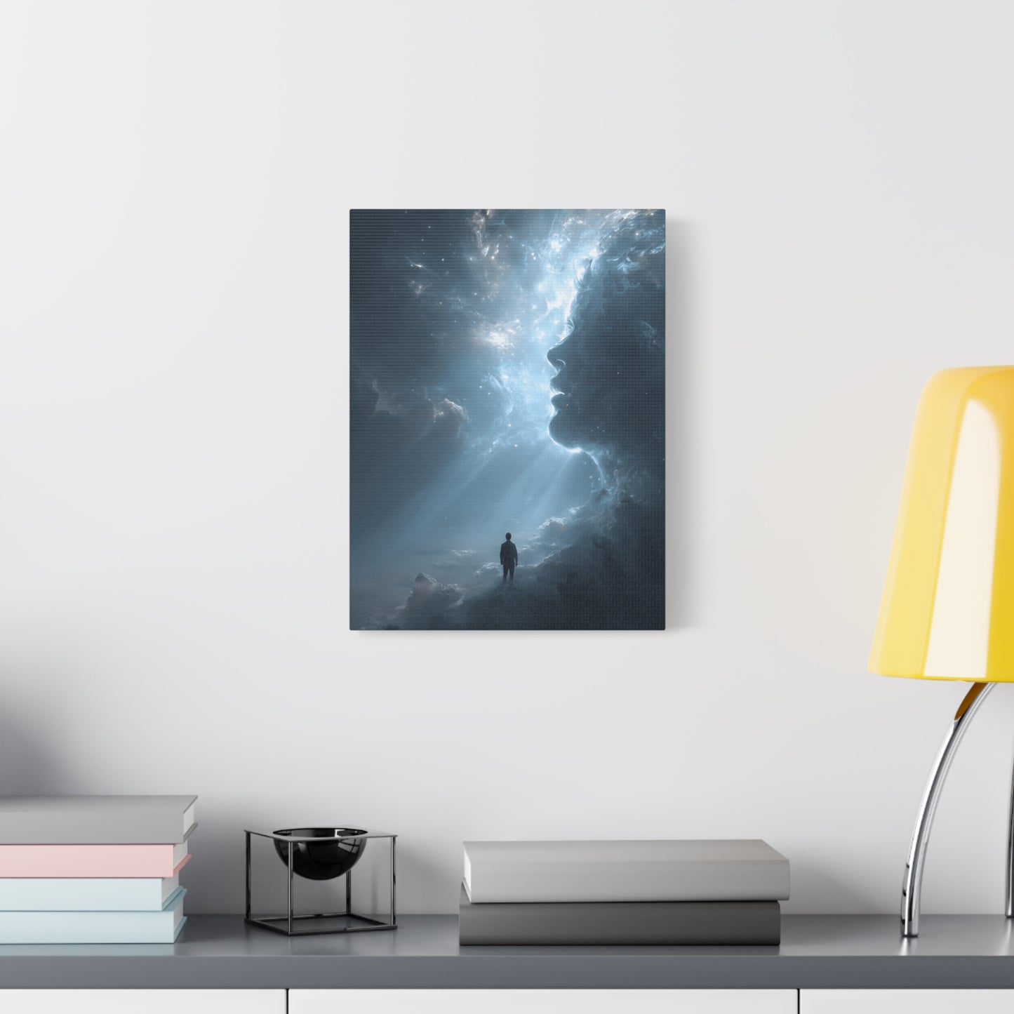 Stretched Canvas Wall Art, Dreamy Surreal Landscape, Home Decor, Gift for Art Lovers, Modern Artwork, Unique Wall Decoration