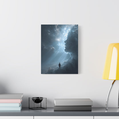 Stretched Canvas Wall Art, Dreamy Surreal Landscape, Home Decor, Gift for Art Lovers, Modern Artwork, Unique Wall Decoration