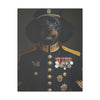 Dog, Poodle, Military, Military Dress, Army, Air Force, Navy, Marines, Dog Wall Art, Dog Art, Military Wall Art, Military Art