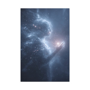 Celestial Canvas Art, Space Wall Decor, Cosmic Home Decor, Inspirational Gift, Science Fiction Wall Art