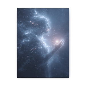 Celestial Canvas Art, Space Wall Decor, Cosmic Home Decor, Inspirational Gift, Science Fiction Wall Art