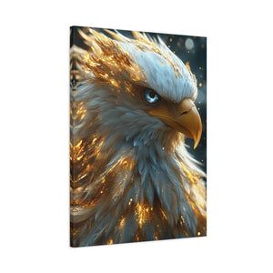 Stunning Eagle Art Canvas Print, Wall Décor, Home Décor, Gift for Bird Lovers, Nature Wall Art