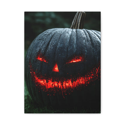 Spooky Halloween Canvas Art, Pumpkin Wall Decor for Fall, Haunted House Decoration, Halloween Gift, Trick-or-Treat Decor