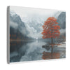 Autumn Décor, Canvas Art, AI Autumn Landscape, Nature Artwork Gift, Modern Wall Hanging, Unique Wall Art