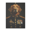 Dog, Golden Retriever, Military, Military Dress, Army, Air Force, Navy, Marines, Dog Wall Art, Dog Art, Military Wall Art, Military Art