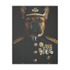 Dog, Bulldog, Military, Military Dress, Army, Air Force, Navy, Marines, Dog Wall Art, Dog Art, Military Wall Art, Military Art