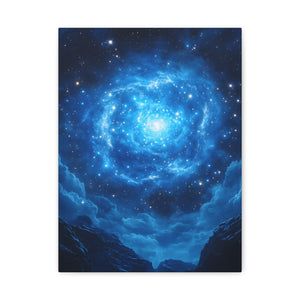 Stretched Canvas Art Print, Nebula Decor, Celestial Wall Art, Space Lover Gift, Home Aesthetic, Galaxy Art, Universe Print