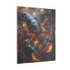 Canvas Art, Scorpio Astrological Sign, Stretched Canvas Print, AI Art, Matte Finish, Home Décor Wall Art