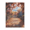 Autumn Décor, Canvas Art, AI Autumn Landscape, Nature Artwork Gift, Modern Wall Hanging, Unique Wall Art