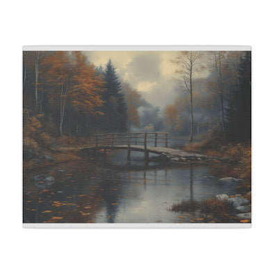 View details for Autumn Décor, Canvas Art, AI Autumn Landscape, Nature Artwork Gift, Modern Wall Hanging, Unique Wall Art 