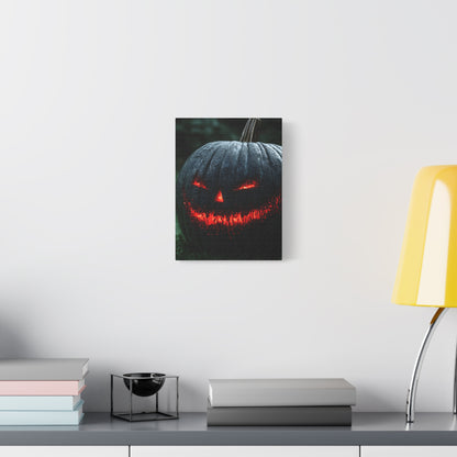 Spooky Halloween Canvas Art, Pumpkin Wall Decor for Fall, Haunted House Decoration, Halloween Gift, Trick-or-Treat Decor