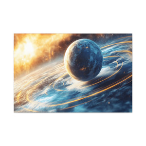 Cosmic Canvas Art, Galaxy Decor, Space Wall Art, Universe Print , Home Decoration, Gift for Astronaut Lovers