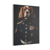 Cavalier King Charles Spaniel Military Wall Art - Patriotic Dog Décor for Army, Air Force, Navy, Marines