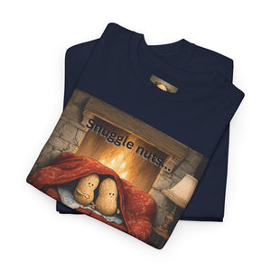 Funny Peanut Snuggling Unisex Tee