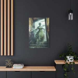 Hauntingly Elegant Canvas Art, Creepy Home Decor, Halloween Wall Art, Spooky Artwork, Gothic Living Room Decoration