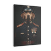 Labrador Retriever Military Wall Art - Patriotic Dog Décor for Army, Air Force, Navy, Marines