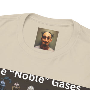 Noble Gases Graphic Tee, Science Shirt, Unisex Cotton T-Shirt, Funny Science Humor, Geeky Gift, Educational Apparel, Casual Wear