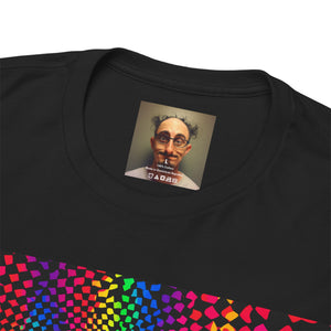 Psychedelic Rainbow Vortex T-Shirt — Trippy Optical Illusion Tee