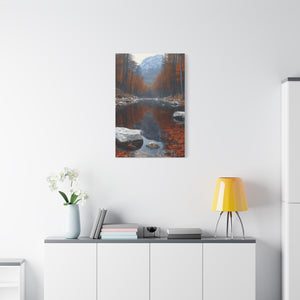 Autumn Landscape Canvas Print | Stretched Wall Art, Home Décor, Nature Artwork, Gift Idea