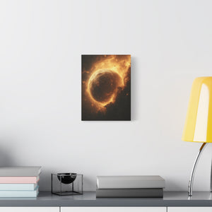 Galactic Wall Art Print, Cosmic Home Decor, Space Lover Gift, Modern Canvas Artwork