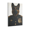 Dog, German Shepherd, Military, Military Dress, Army, Air Force, Navy, Marines, Dog Wall Art, Dog Art, Military Wall Art, Military Art