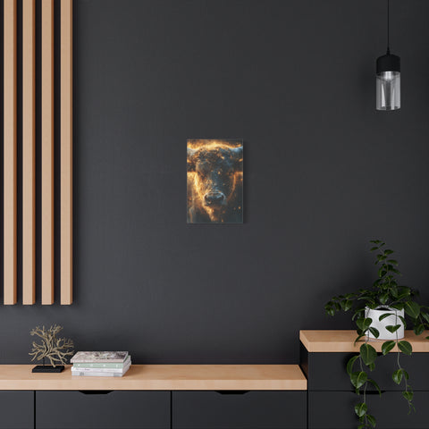 Stretched Canvas Wall Art, Bull Artwork for Home Decor, Rustic Farmhouse Style, Perfect Gift for Animal Lovers, Ideal for Living Room [...]