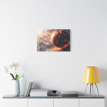 Cosmic Wall Art Print, Galaxy Canvas, Space Decor, Celestial Artwork, Modern Home Decor, Gifts for Astronomy Lovers
