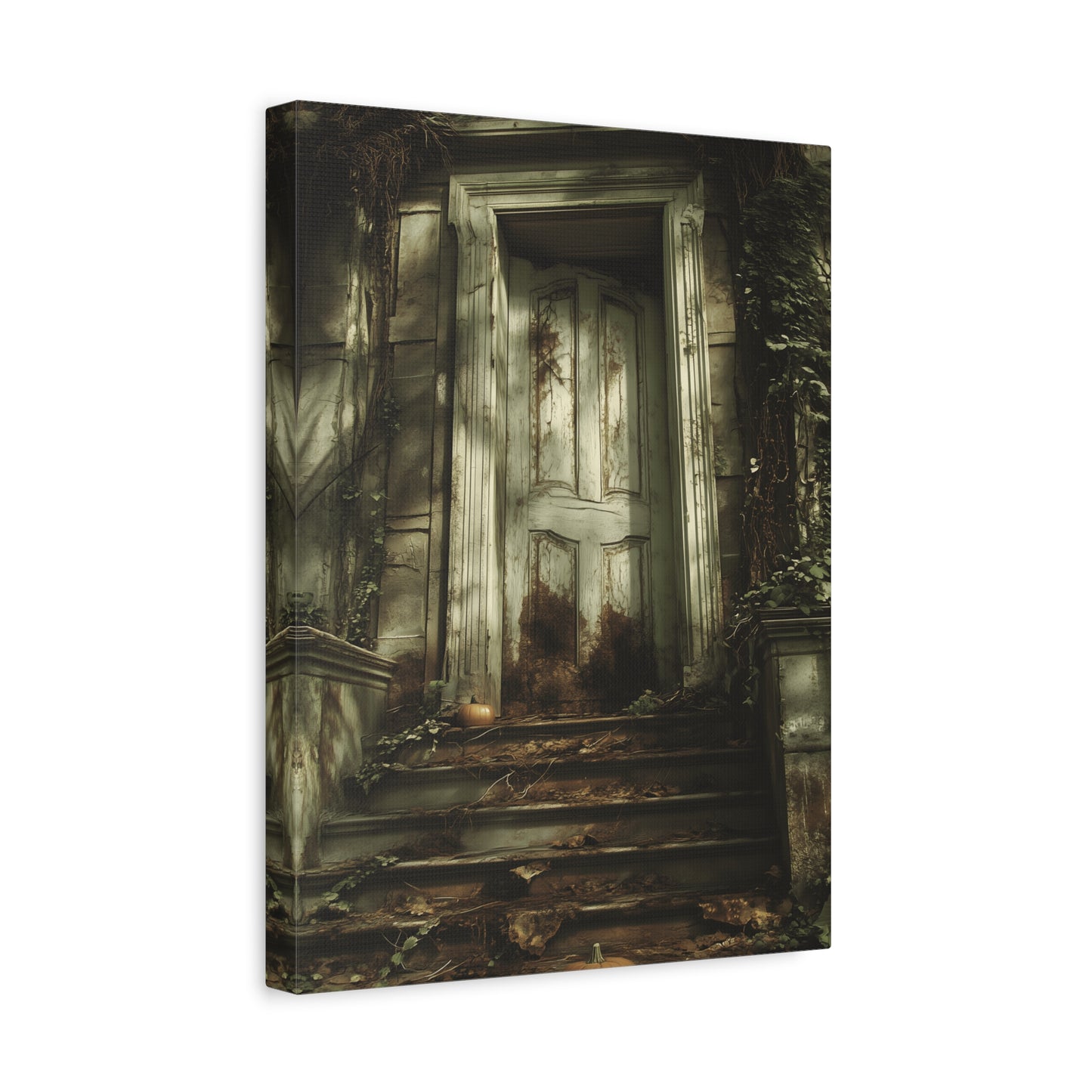 Mystical Doorway Canvas Art Print, Home Decor, Wall Art, Gift for Home, Haunted House Decor, Unique Artwork