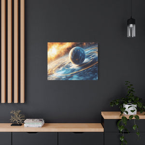 Cosmic Canvas Art, Galaxy Decor, Space Wall Art, Universe Print , Home Decoration, Gift for Astronaut Lovers