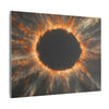 Cosmic Explosion Wall Art Print, Fiery Eclipse Abstract Décor, Galaxy Space Artwork, Modern Home Décor, Celestial Gift Idea